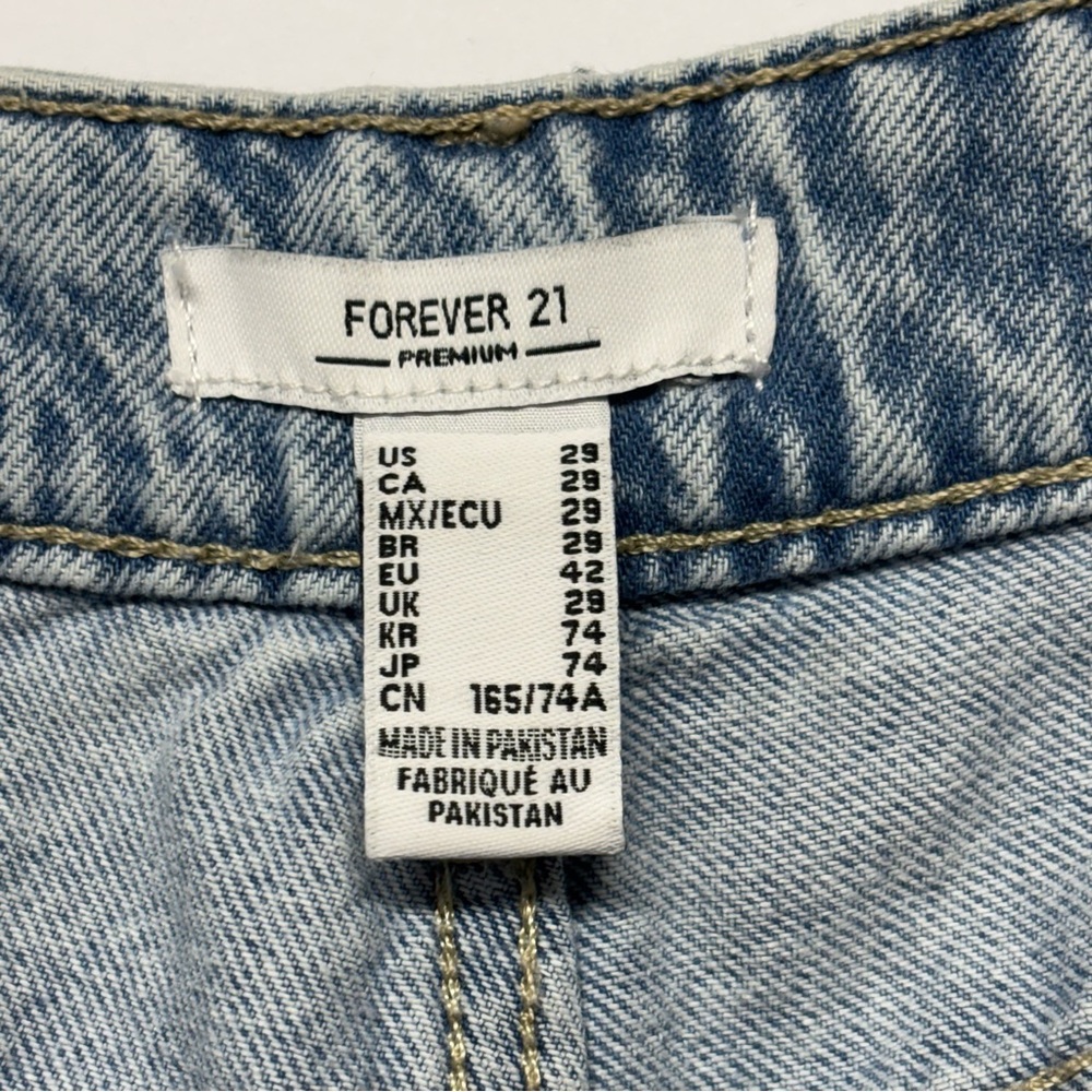 ✨Forever 21 Cargo Jeans Size 29 - Picture 11 of 16